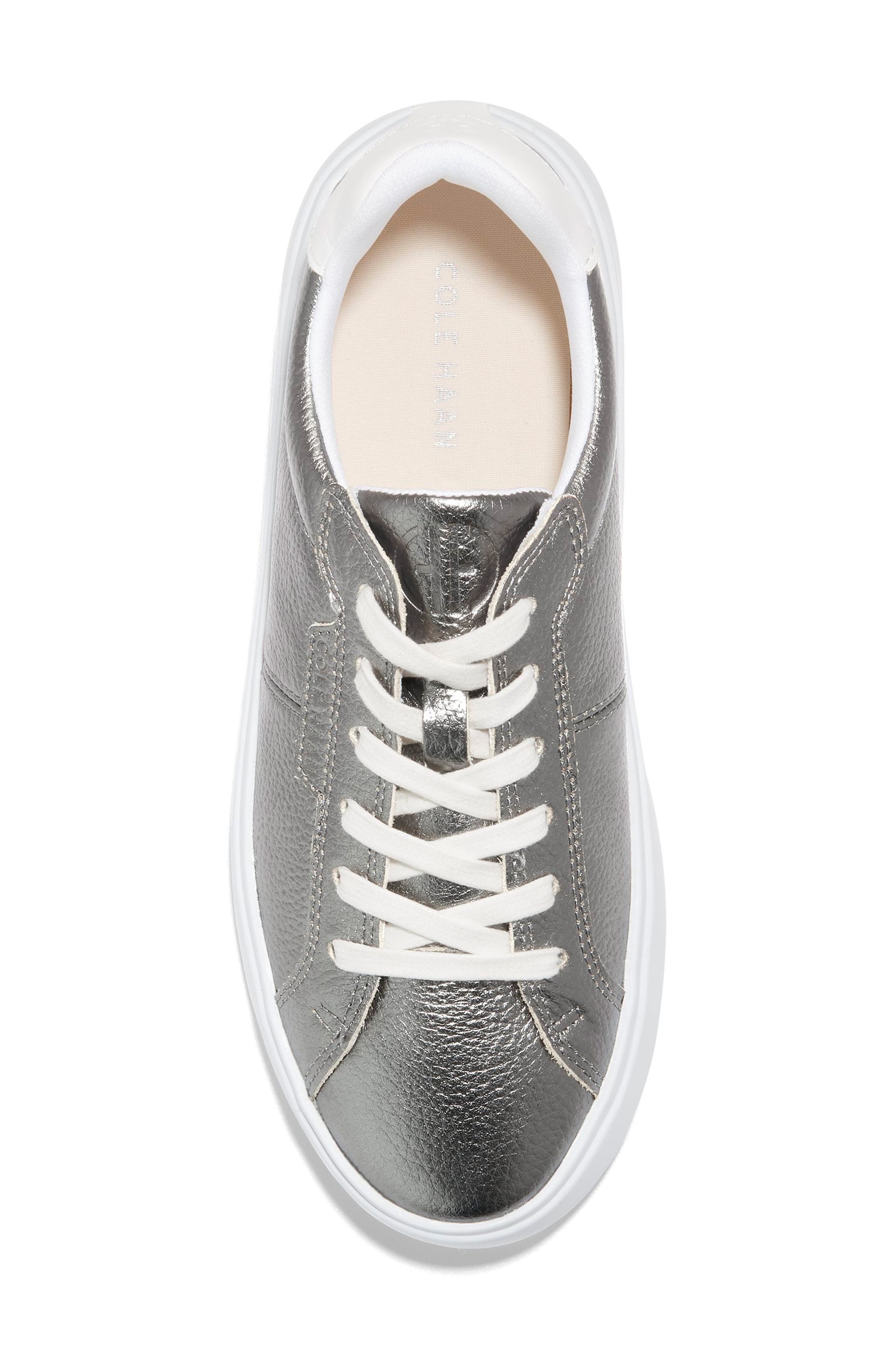 Danica Sneaker, Alternate, color, PEWTER MET