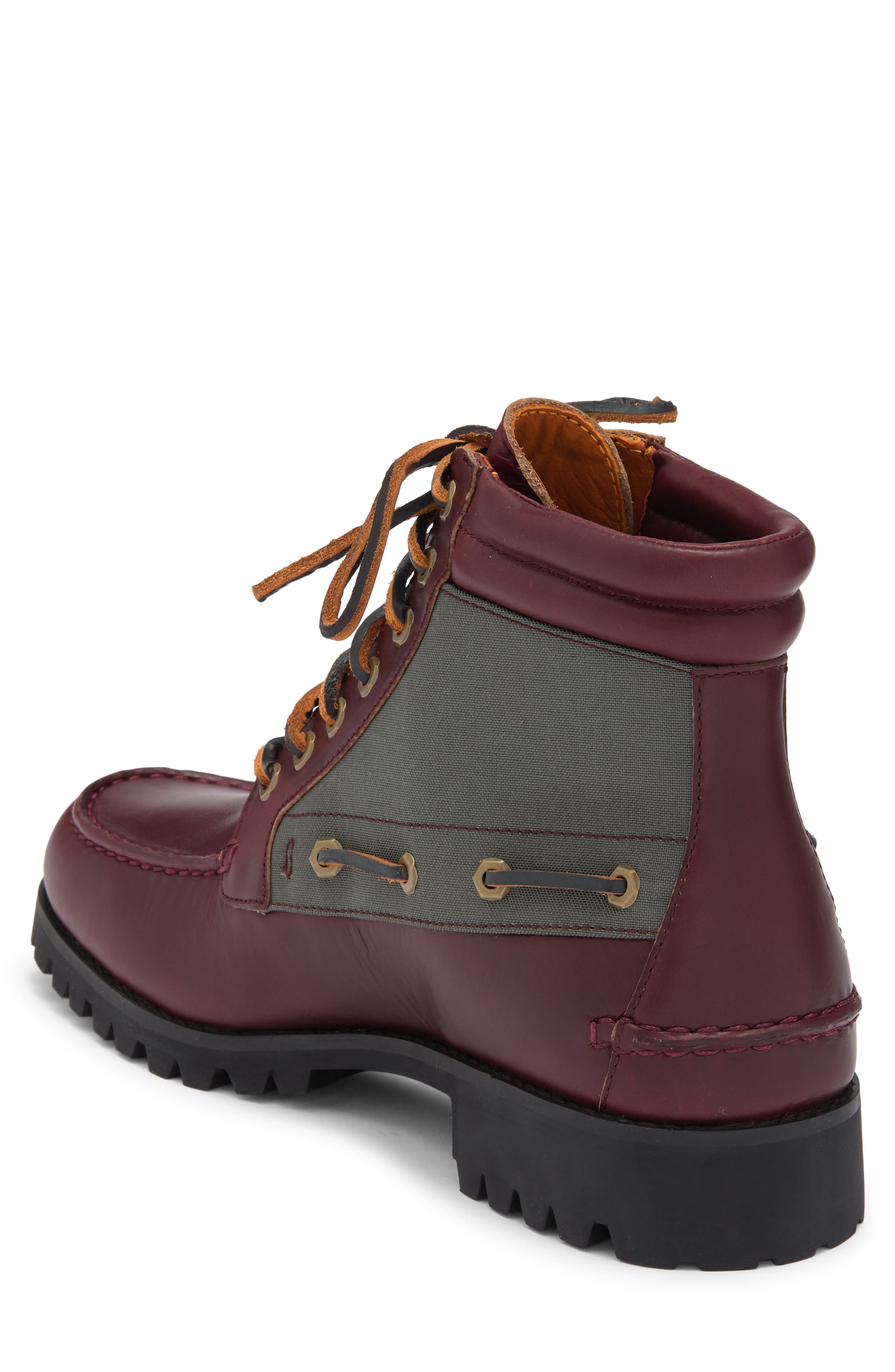 Timberland Britton Road Mid Gore-Tex<sup>®</sup> Waterproof Boot, Alternate, color, Dark Red F Grain