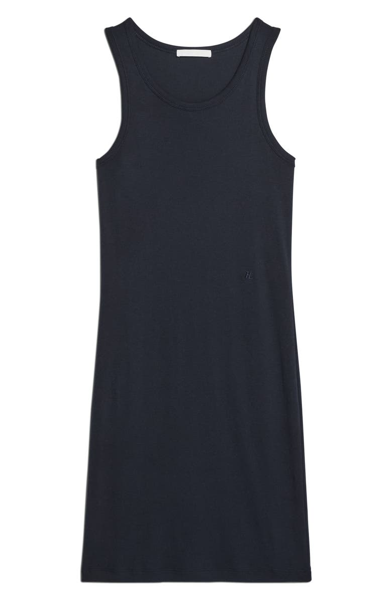 Helmut Lang Scoop Neck Tank Dress, Alternate, color, Navy