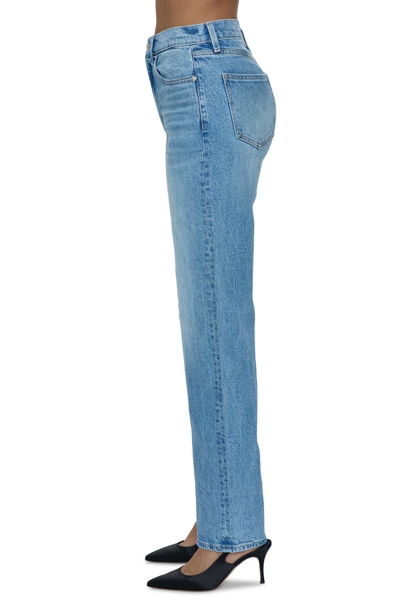 Pistola Cassie High Waist Straight Leg Jeans, Alternate, color, 