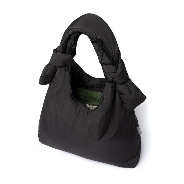 LEFRIK Biwa Puffy Bag, Alternate, color, Deep Black