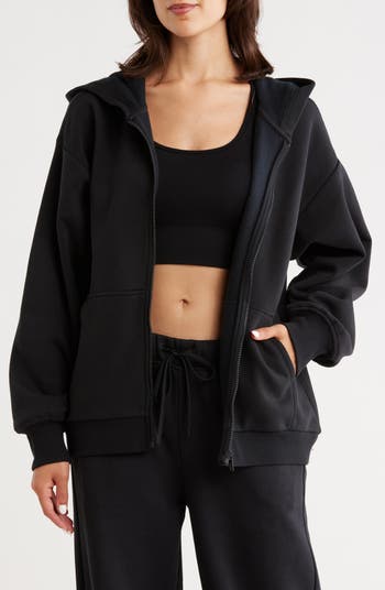 Feather Fleece Zip Hoodie