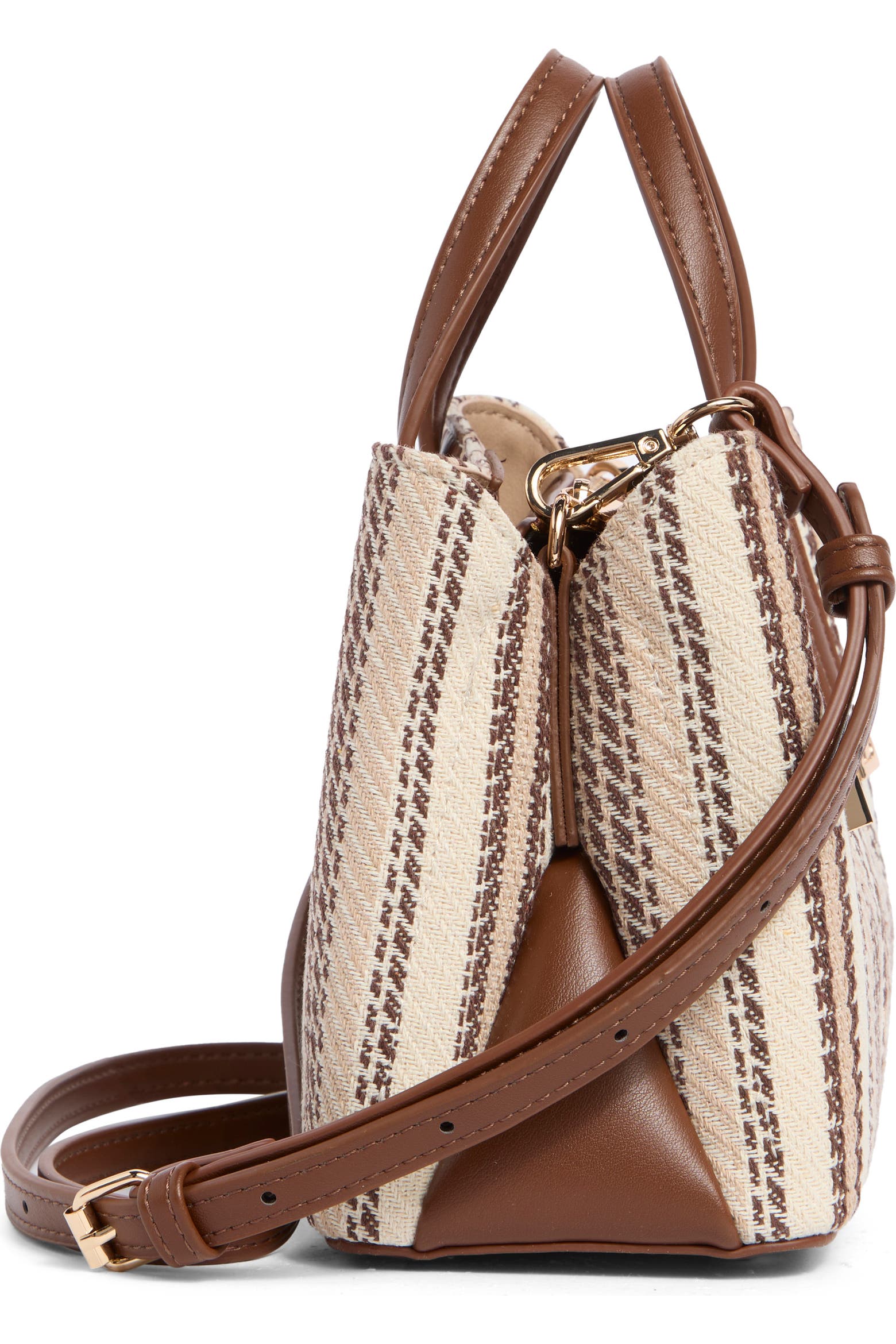 Dinky Code 3 Dune London Dinky Dorrie Woven Canvas Satchel (Women) | Nordstromrack