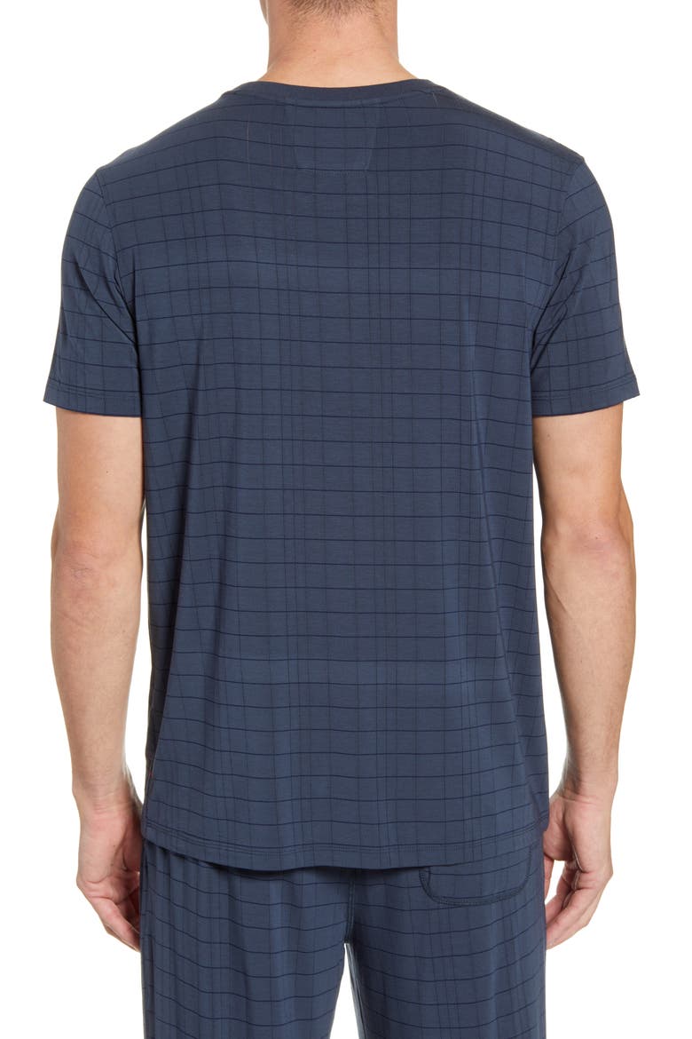 Modal Blend Crewneck T-Shirt, Alternate, color, PRUSSIAN BLUE