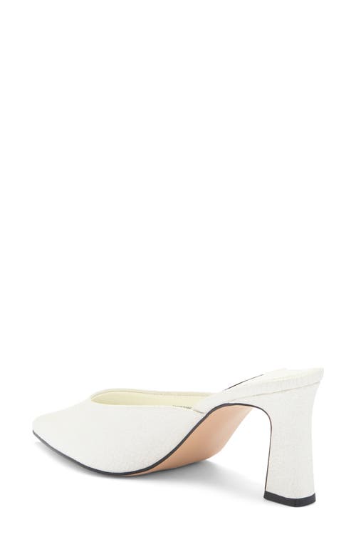 Steve Madden Emmie Pointed Toe Mule In White