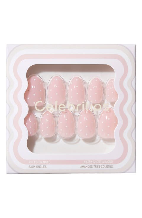 Xtra Short Almond Press-On Nails