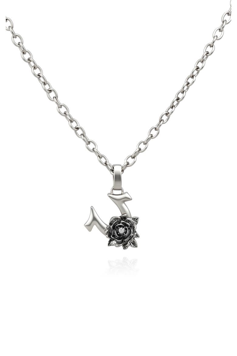 Necklace, Main, color, Silver