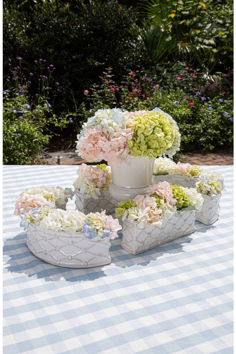 Set of 2 Berry & Thread Petite Rectangular Parterre, Alternate, color, WHITEWASH