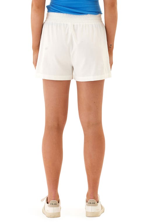 Threads 4 Thought Marisole Stretch Twill Short In White
