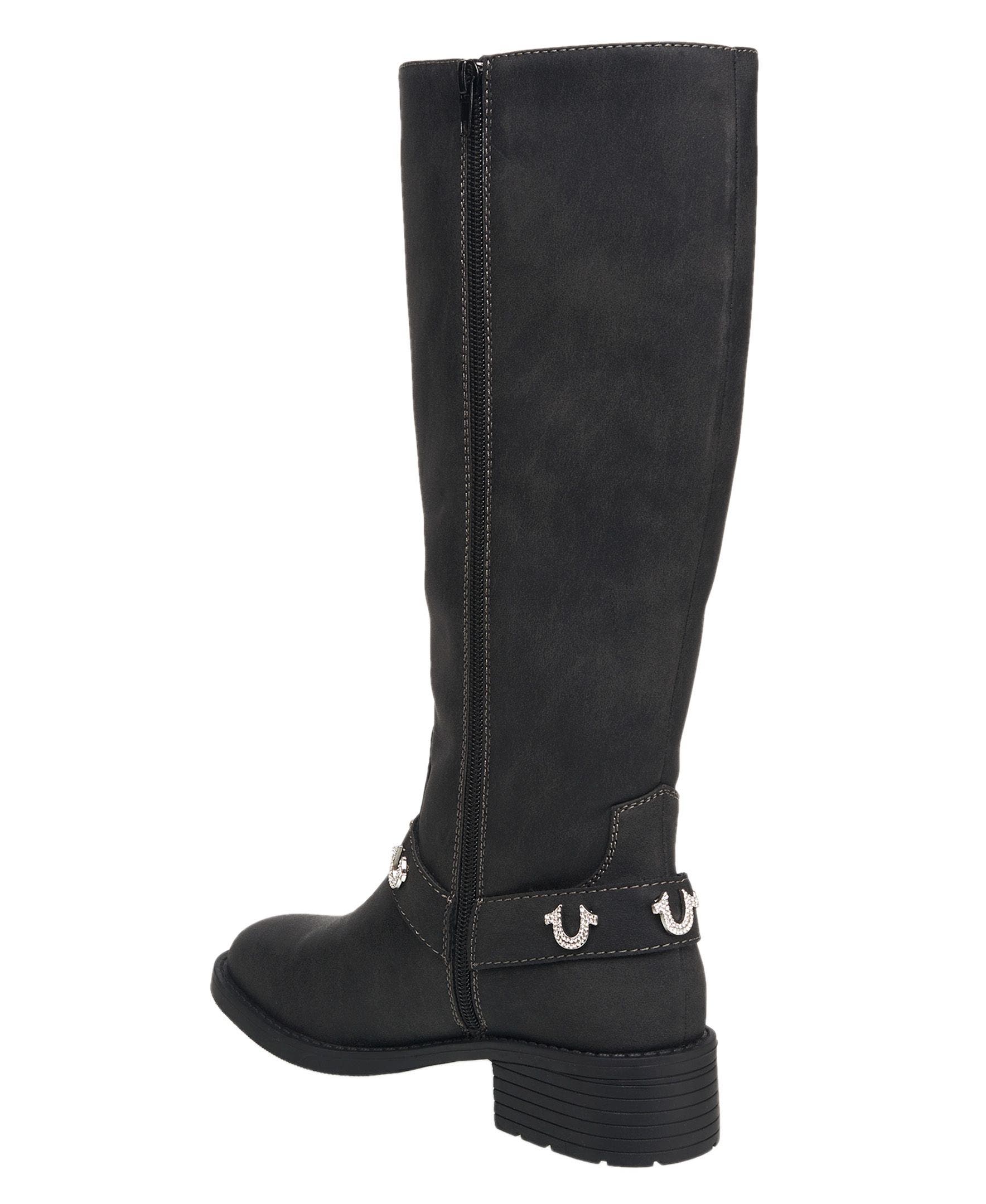 Kehlani Bling Logo Boot, Alternate, color, Black
