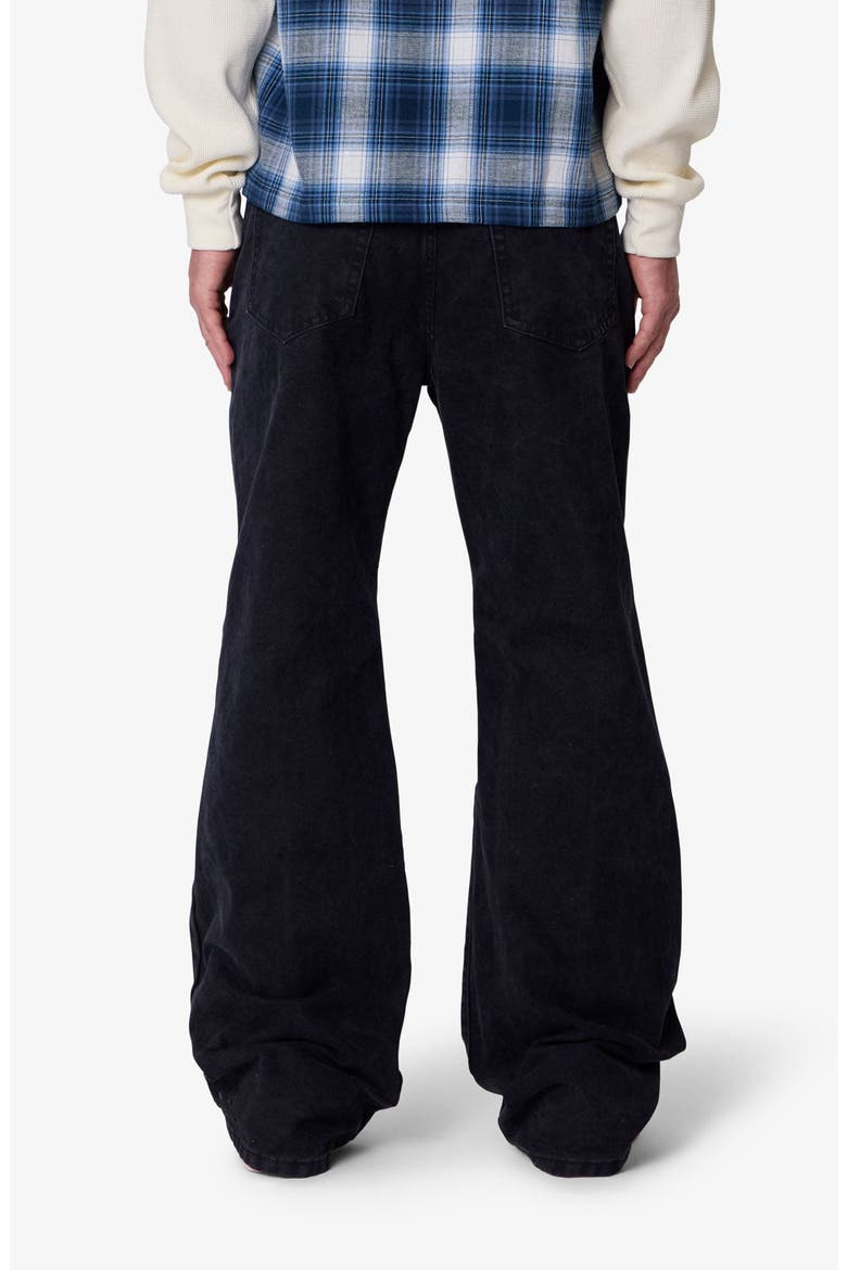 Iron Cross Baggy Flare Jeans, Alternate, color, BLACK