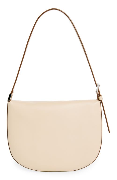 SAVETTE SAVETTE SMALL TONDO LEATHER HOBO BAG