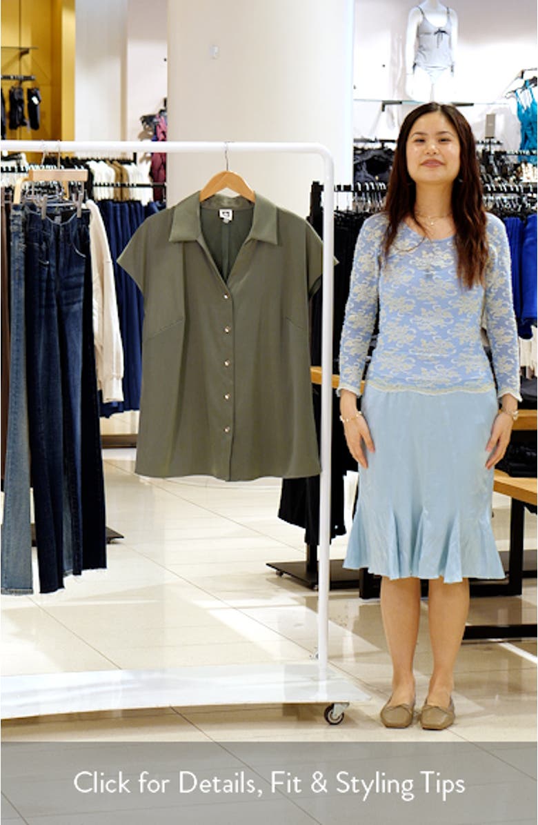 Button-Up Top, sales video thumbnail