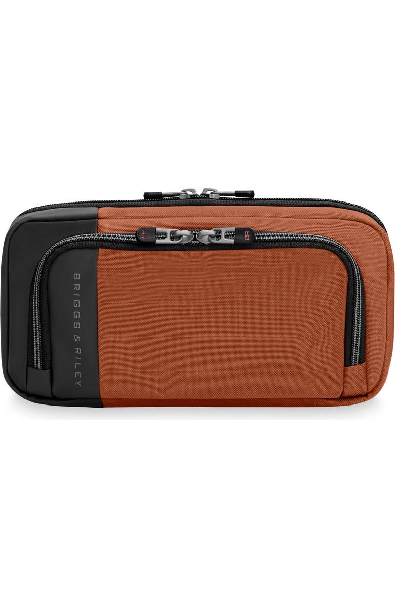 Briggs & Riley ZDX Hanging Toiletry Bag, Main, color, Canyon