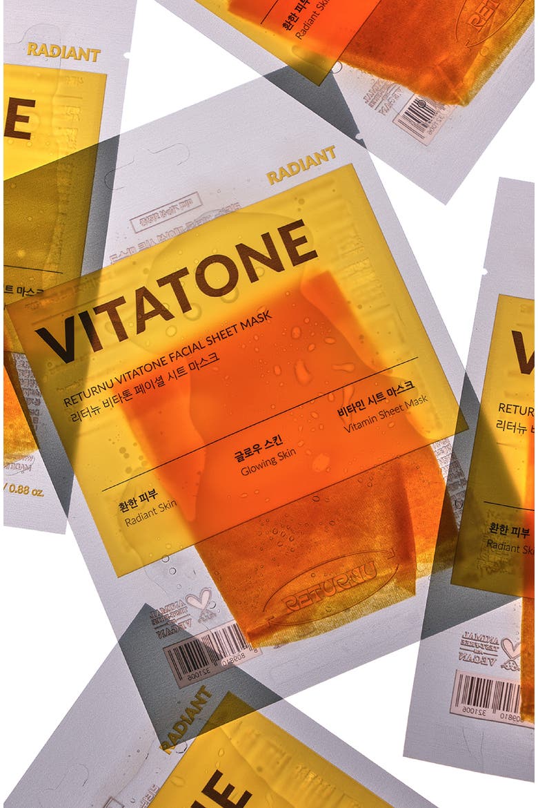 Vitatone Facial Sheet Mask, Alternate, color, None