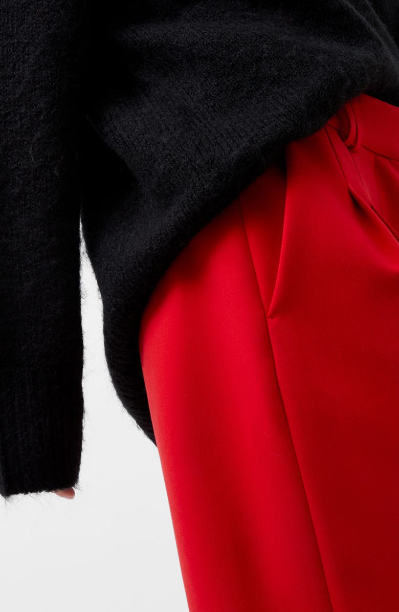 French Connection Azra Pleated Twill Bermuda Shorts, Alternate, color, 