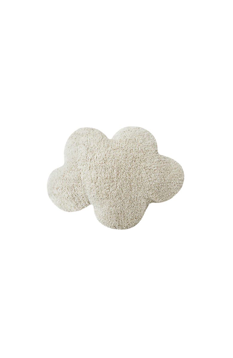 Lorena Canals Floor Cushion Clouds, Main, color, Natural