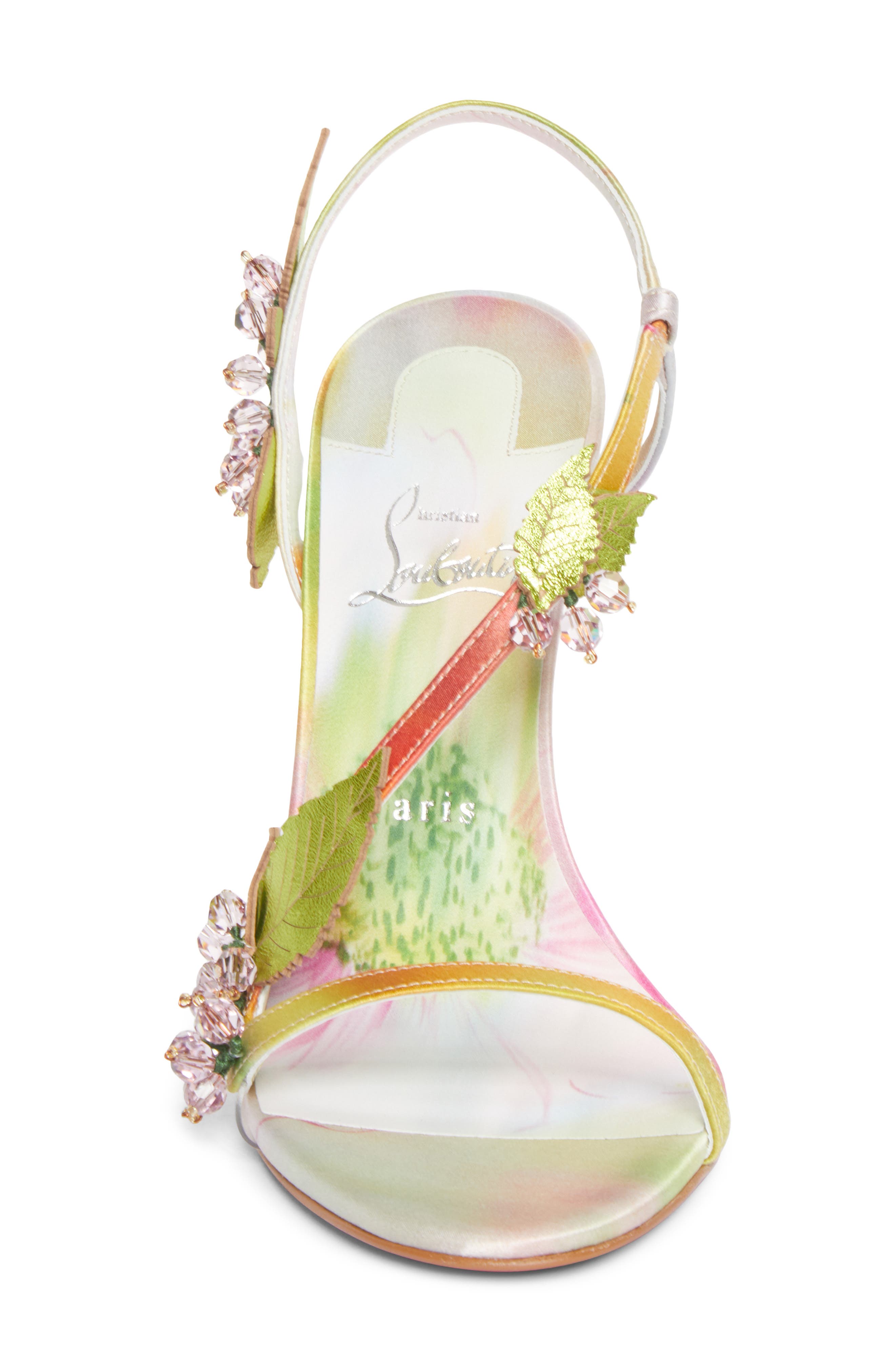 Rosa Fruit Sandal, Alternate, color, GREEN MULTI