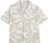 abercrombie kids Kids' Cotton Gauze Camp Shirt