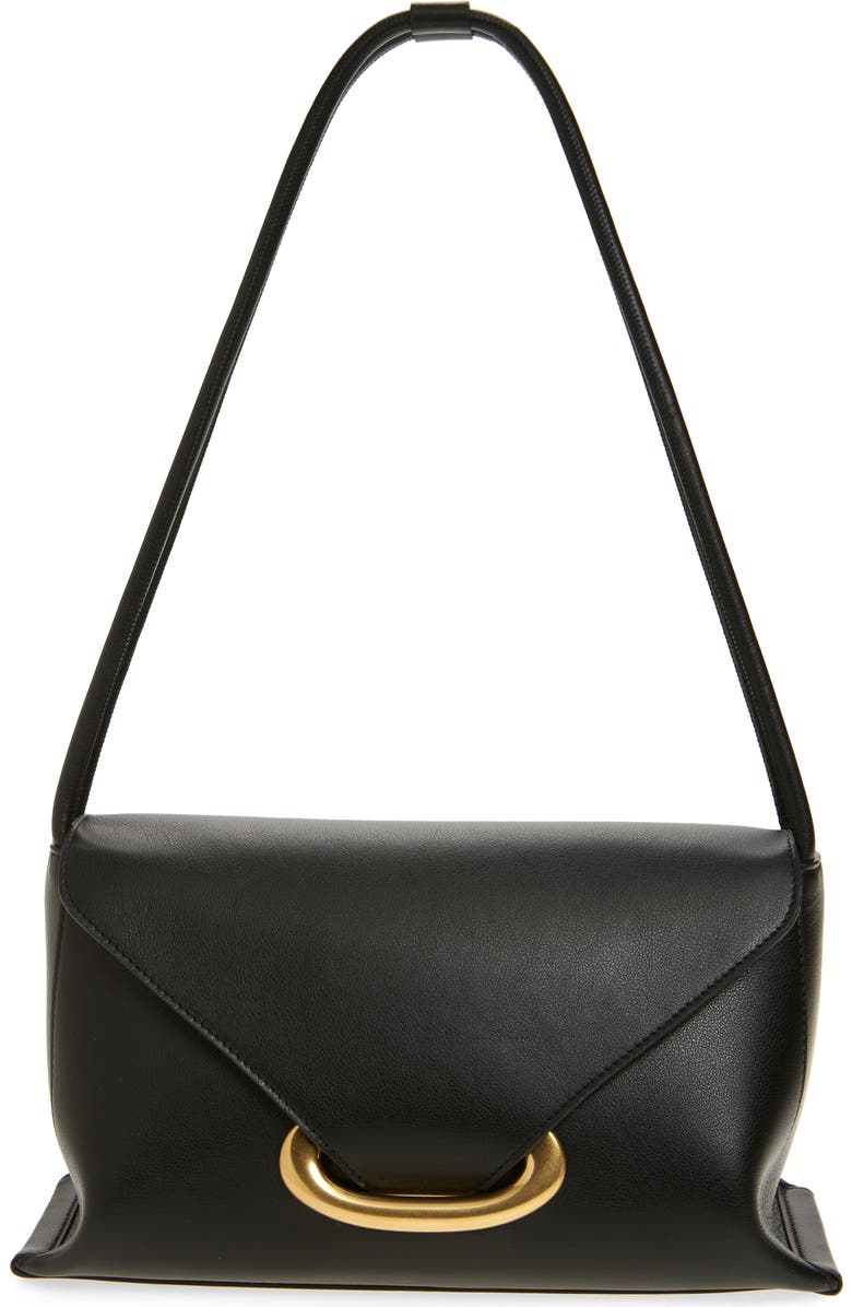 Wandler Veneto Leather Shoulder Bag, Main, color, Black 3200