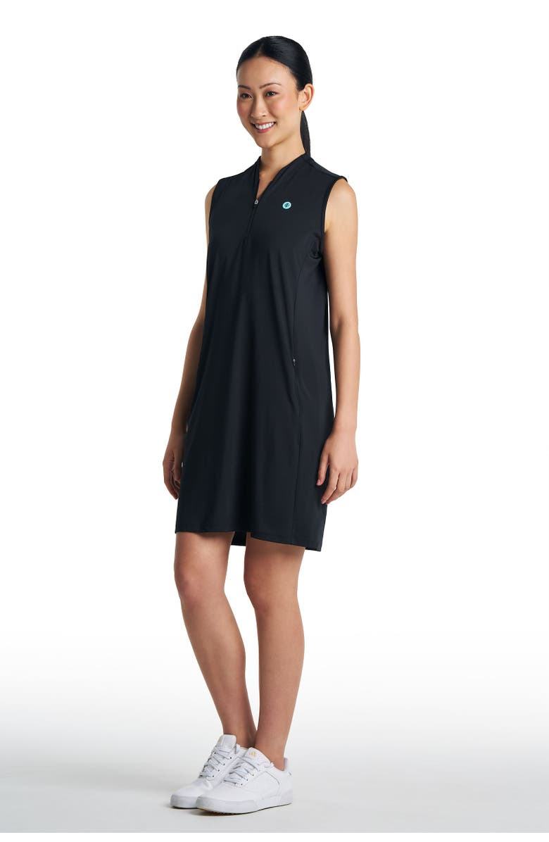 Coolibar Golf Dress - UPF 50+ Sun Protection - Backspin, Alternate, color, Black