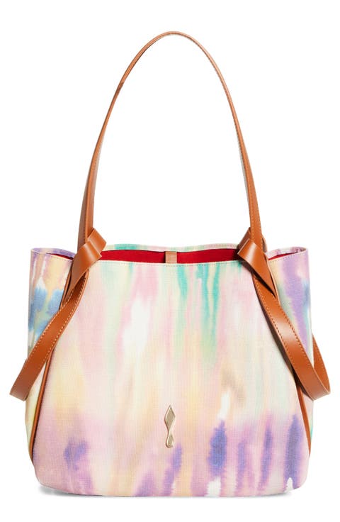 Small Bettina Tie Dye Canvas Tote