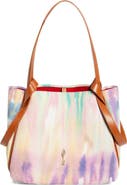 Christian Louboutin Small Bettina Tie Dye Canvas Tote
