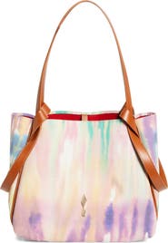 Christian Louboutin Small Bettina Tie Dye Canvas Tote