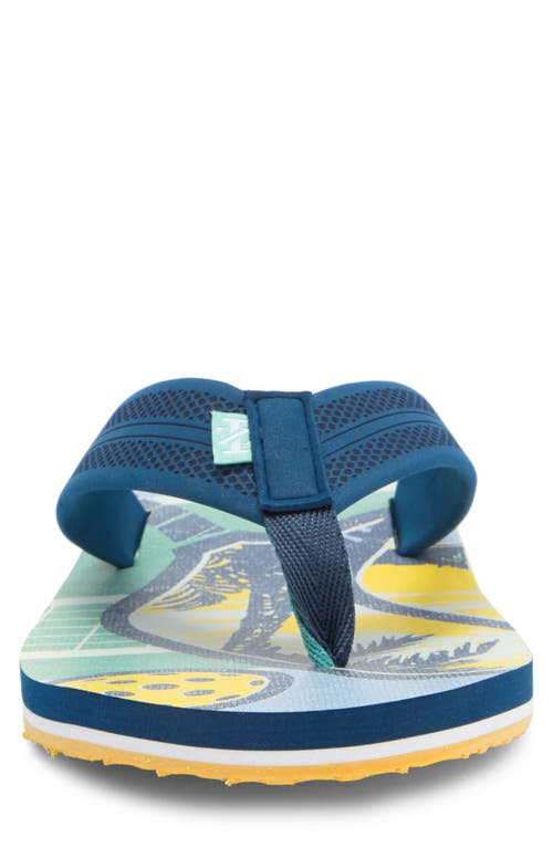 Izod Pickleball Flip Flop In Navy
