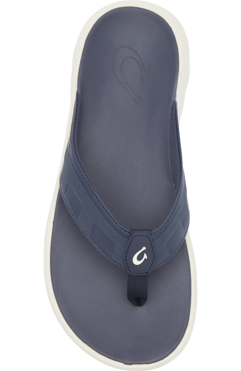 OluKai Malana Flip Flop, Alternate, color, Mood Indigo / Mood Indigo