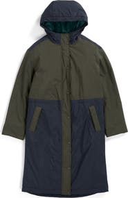Seasalt Cornwall Chapel Rock Long Hooded Raincoat