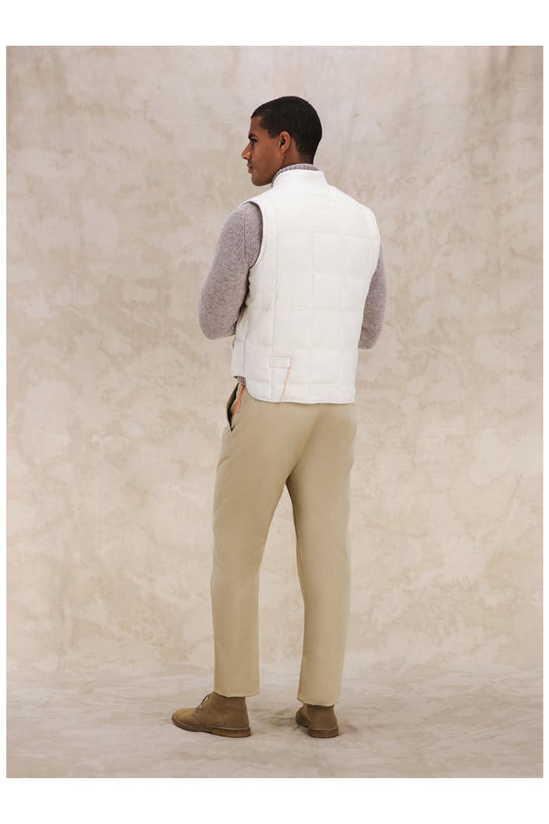Wool Vest Jacket, Alternate, color, White