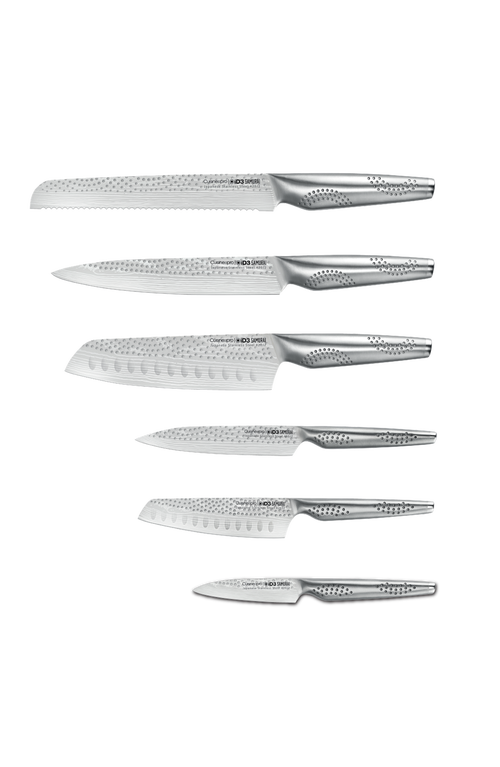 Cuisine::pro ® Id3® Samurai® Gozen 7-piece Knife Block In Gray