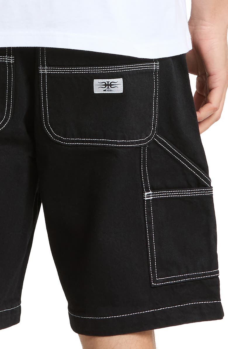 Quiksilver Mercury Denim Carpenter Shorts, Alternate, color, 