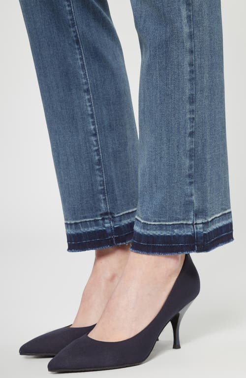 Nydj Released Hem Straight Leg Jeans In Blue