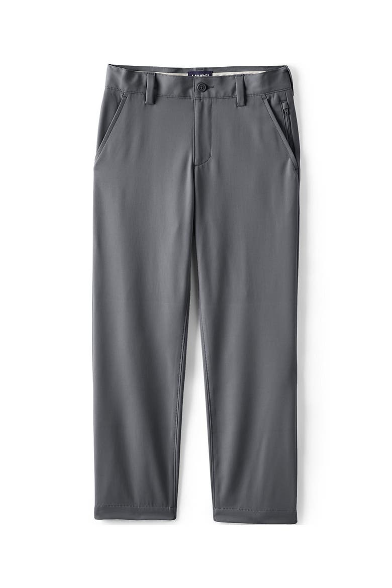 Boys Iron Knee Active Chino Pants, Alternate, color, Arctic Gray