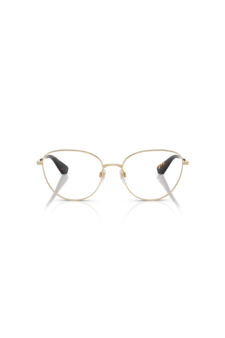 54mm Cat Eye optical glasses, Alternate, color, Gold