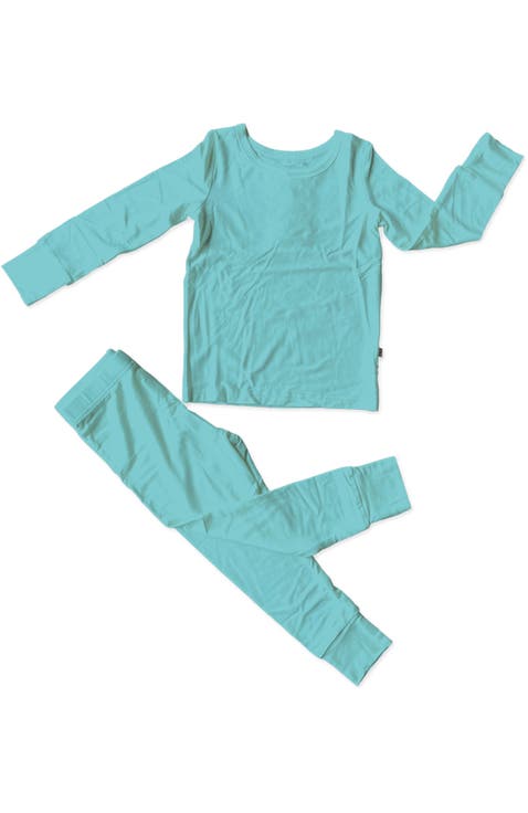 Kid's Spring Solid 2-Piece Long Sleeve Set