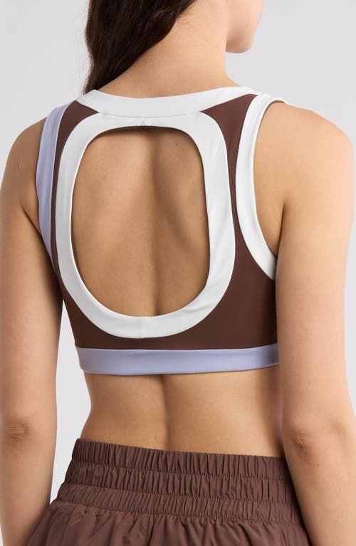 FREE PEOPLE FREE PEOPLE NEVER BETTER COLORBLOCK SPORTS BRA