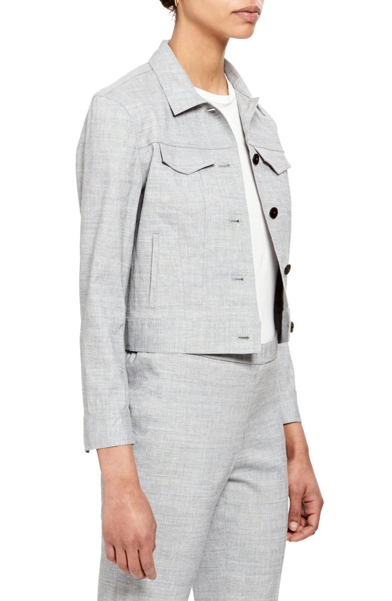 Theory Cropped Jacket, Alternate, color,