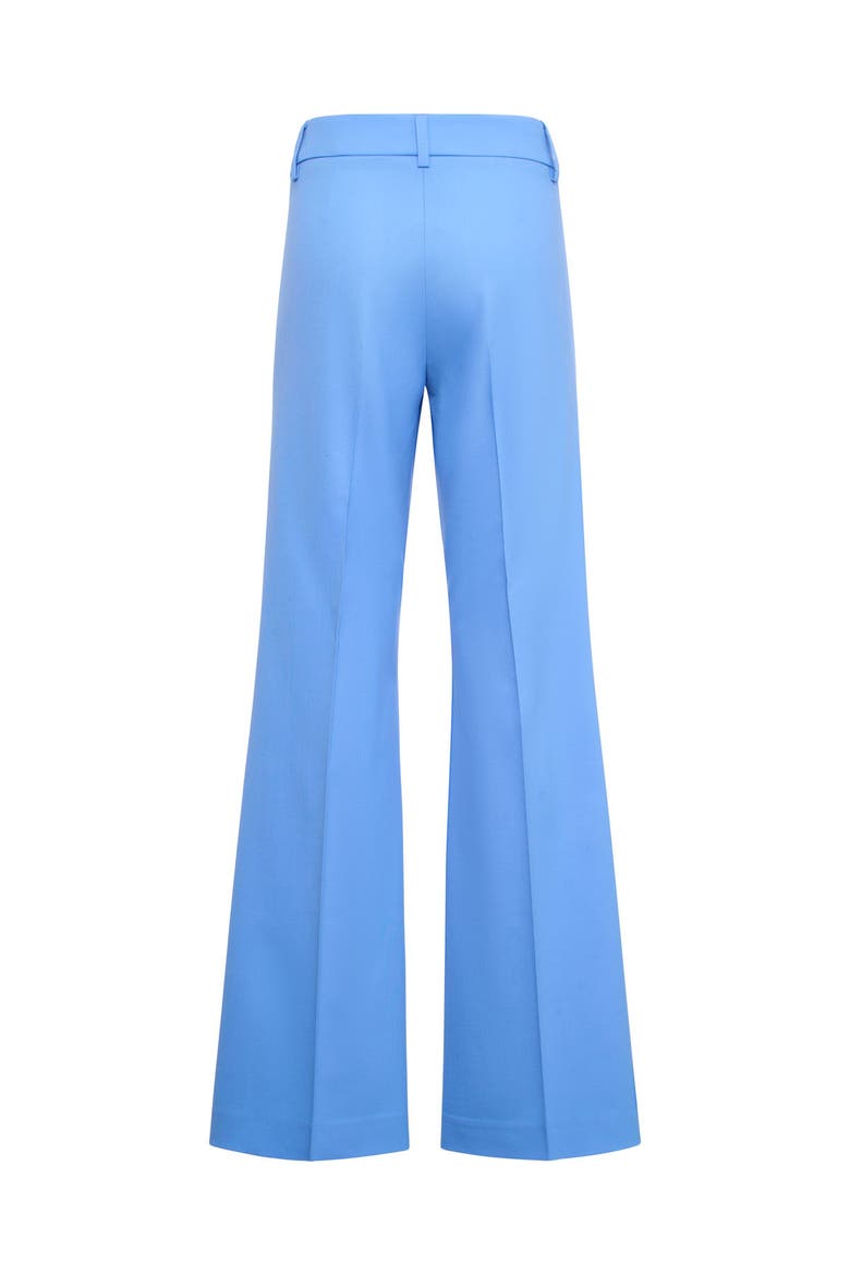 Bootleg Wool Pants, Alternate, color, Blue