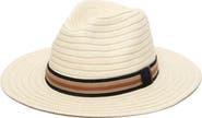 San Diego Hat Layered Band Paper Straw Panama Hat