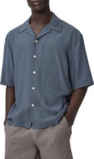 AllSaints Purley Button-Up Camp Shirt