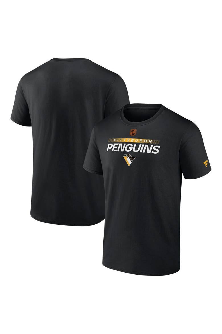 Men's Fanatics Branded Black Pittsburgh Penguins Special Edition 2.0 Authentic Pro T-Shirt, Main, color, Black
