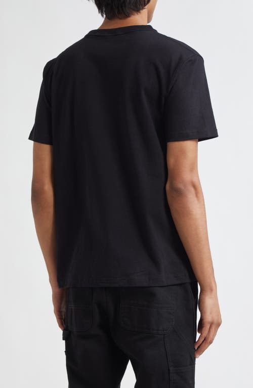 Endless Joy Devils Heavyweight Organic Cotton Graphic T-shirt In Black