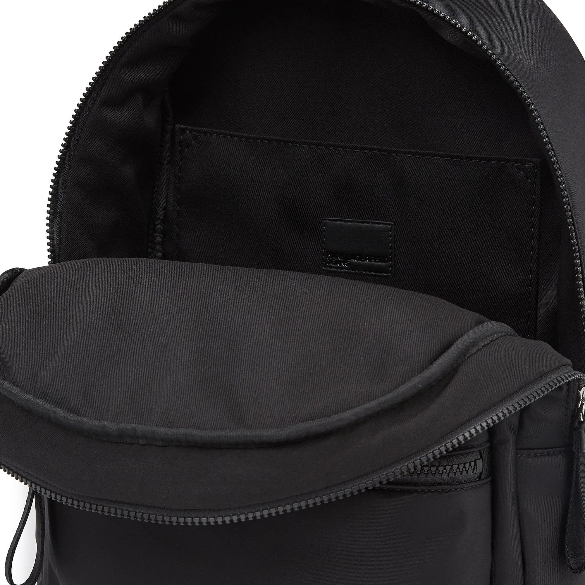 Women's Essential Nylon Backpack, Alternate, color, Black
