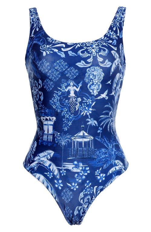 AGUA BENDITA AGUA BENDITA KORALINE TALES REVERSIBLE ONE-PIECE SWIMSUIT