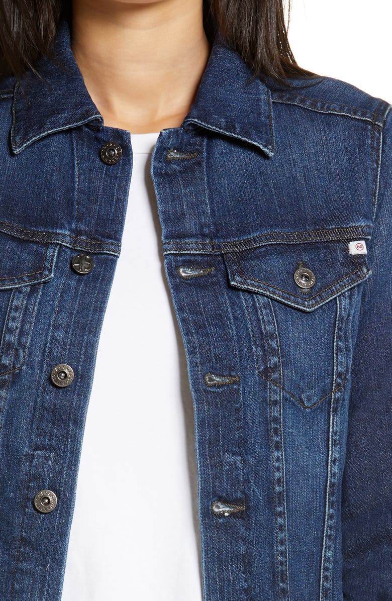 AG 'Mya' Denim Jacket, Alternate, color, 
