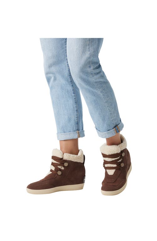 Sorel Out N About Faux Shearling Bootie In Brown
