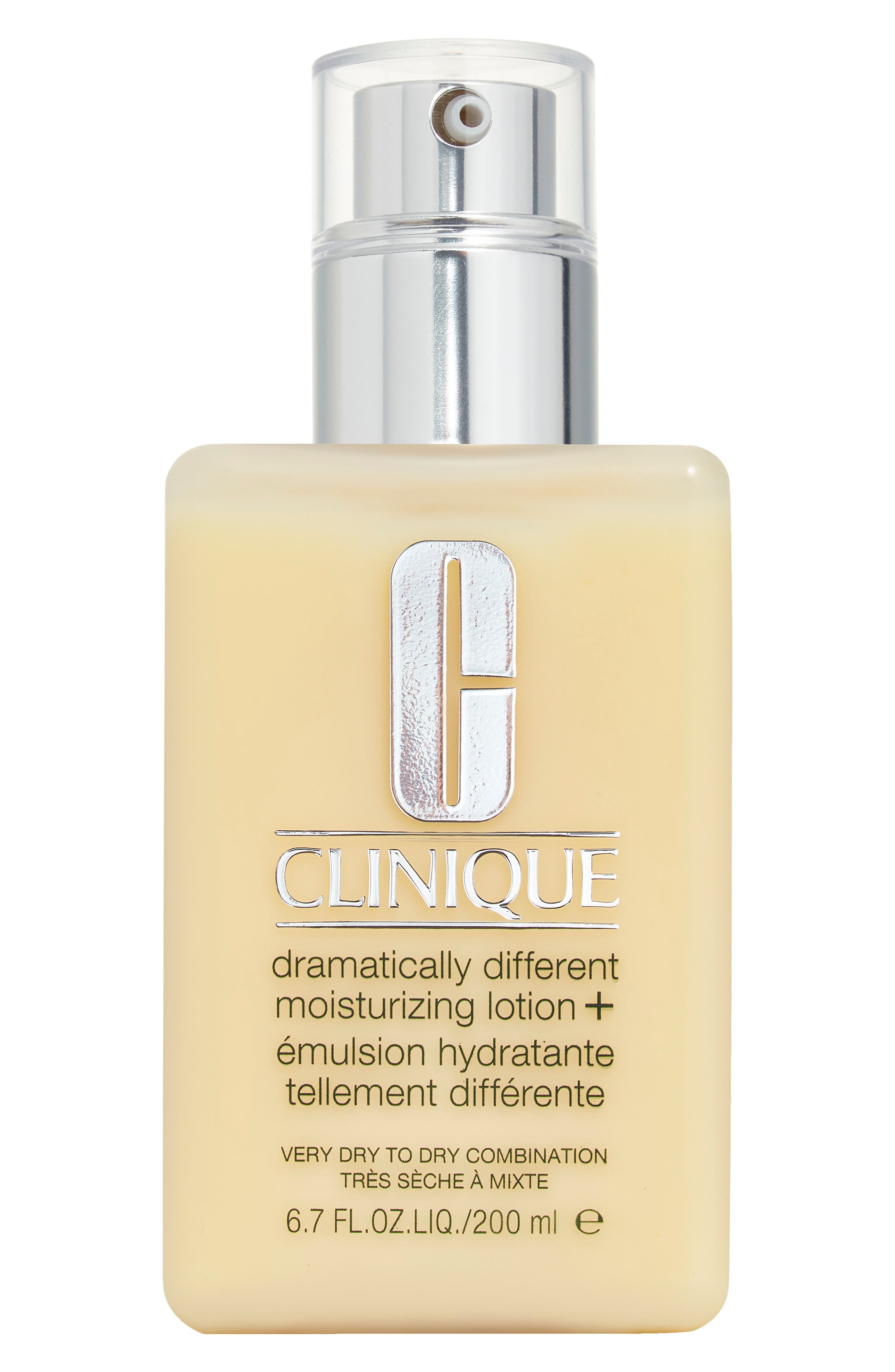 Clinique Jumbo Size Dramatically Different Moisturizing Lotion+ Face Moisturizer Bottle with Pump